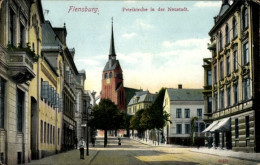 CPA Flensburg In Schleswig Holstein, Petrikirche In Der Neustadt - Autres & Non Classés