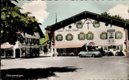 CPA Oberammergau In Oberbayern, Hotel Alte Post, Kirche - Sonstige & Ohne Zuordnung