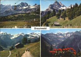 11701687 Braunwald GL Autofreies Feriendorf Luftseilbahn Blumen Huette Wanderweg - Andere & Zonder Classificatie