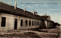 CPA Wackernheim Ingelheim Am Rhein, Le Camp - Le Foyer Du Soldat, Kaserne - Autres & Non Classés
