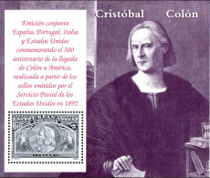 Espagne Bloc N** Yv: 56 Mi:50 Cristobal Colon (Thème) - Cristoforo Colombo
