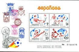 Espagne Bloc N** Yv: 32 Mi:26 Coupe Du Monde De Football Espagna 82 Ed:2665 (Thème) - 1982 – Spain