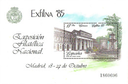 Espagne Bloc N** Yv: 34 Mi:28 Ed:2814 Exposicion Filatelica Exfilna 85 (Thème) - Briefmarkenausstellungen