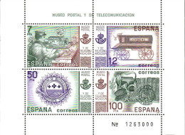 Espagne Bloc N** Yv: 30 Mi:24 Museo Postal Y De Telecomunicacion (Thème) - Correo Postal