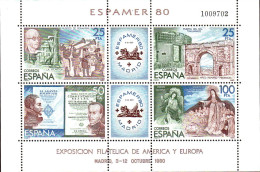 Espagne Bloc N** Yv: 27 Mi:21 Ed:2583 Exposicion Filatelica Espamer 80 (Thème) - Exposiciones Filatélicas