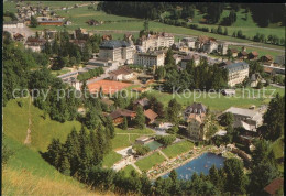 11701316 Engelberg OW Ortsblick Schwimmbad Engelberg - Sonstige & Ohne Zuordnung