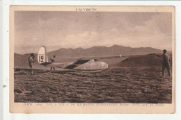 CP 63 Vol A Voile De La Banne D'Ordanche Planeur Avia 40f Au Depart - La Bourboule