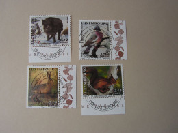 Luxemburg Wohlfahrt , Tiere 1554 - 1557 Aus  2001 - Used Stamps