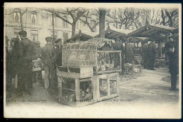 Cpa Du 75 Paris Vécu -- Le Marché Aux Oiseaux    STEP168 - Ambachten In Parijs