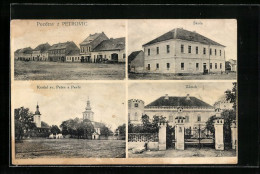 AK Petrovice, Skola, Kostel Sv. Petra A Pavla, Zámek  - Czech Republic