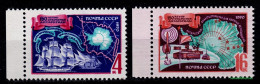 1970 USSR CCCP Discovery Of Antarctica  Mi 3727 -28  MNH/** - Neufs