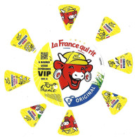 Etiquettes De Fromage     La France Qui Rit  (Tour De France) - Fromage