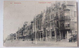 MIDDELKERKE - CLICHE RARE - PANORAMA DE LA DIGUE - TACOT 1910 - Middelkerke