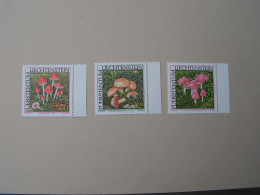 Lichtenstein Pilze 1997  1152 - 1154  ** MNH - Unused Stamps