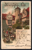 AK Würzburg, Gaststätte Weinhaus Sandhof  - Würzburg