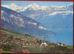 Sigriswil (BE) - Panorama Mit Mönch Und Jungfrau - Sigriswil