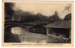 Le Coudray Lavoir Et Pont Sur La Drouette - Sonstige & Ohne Zuordnung
