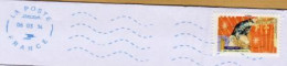 Néopost Bleu 25635A Du 06.03.14 Double Onde Pointillée _N465 - Mechanical Postmarks (Advertisement)