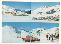 RUERAS / SEDRUN / MILEZ / DIENI / STATION INFÉRIEURE - Trains