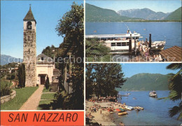 11695537 San Nazzaro Kirche Faehrschiff Lago Maggiore S. Nazzaro - Sonstige & Ohne Zuordnung
