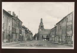 55 - MARVILLE - RUE PRINCIPALE - CARTE PHOTO SEMI-MODERNE - Other & Unclassified