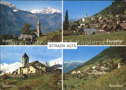 11695356 Tessin Ticino Strada Alta Mit Sobrio Cavagno Calonico Anzonico Lugano - Sonstige & Ohne Zuordnung