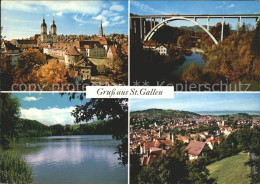 11695237 St Gallen SG Kathedrale Fuerstenlandbruecke Guebensee Stadtblick St. Ga - Andere & Zonder Classificatie