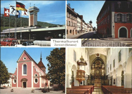 11695206 Zurzach Thermalquelle Kirche Inneres Ortspartie Bad Zurzach - Sonstige & Ohne Zuordnung