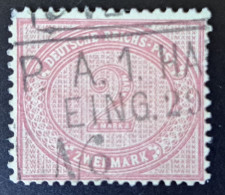 Deutsches Reich 1875, Innendienst Mi 37c Innendienstentwertung Geprüft - Used Stamps