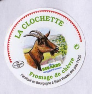 Etiquette Fromage De Chêvres " LA CLOCHETTE "  [_ef86] - Fromage