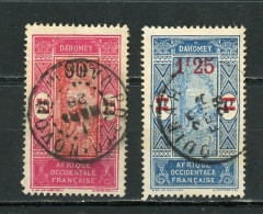 DAHOMEY (RF) - T. COURANT - N° Yvert 79+80 Obli. - Used Stamps