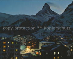 11694997 Zermatt VS Mit Matterhorn Nachtaufnahme  - Sonstige & Ohne Zuordnung