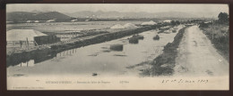 83 - ENVIRONS D'HYERES - LES SALINS DES PESQUIERS - CARTE LETTRE PANORAMIQUE - Hyeres