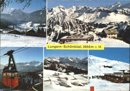 11694827 Lungern Schoenbueel Seilbahn Alphotel Sporting Teilansichten Lungern - Sonstige & Ohne Zuordnung