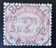 Deutsches Reich 1875, Innendienst Mi 37e Kabinttpostamt Geprüft - Used Stamps