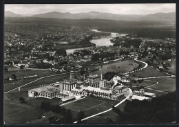 AK Rheinfelden, Brauerei Feldschlösschen, Fliegeraufnahme  - Rheinfelden