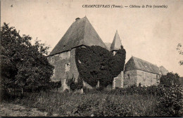 N°2764 W -cpa Champcevrais -château De Prie- - Sonstige & Ohne Zuordnung