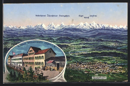 AK Solothurn, Panorama, Gebirgskette, Kurhaus Weissenstein  - Other & Unclassified