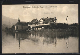 AK Hurden, Gasthof Zum Adler Am Ufer Des Zurichsee  - Autres & Non Classés