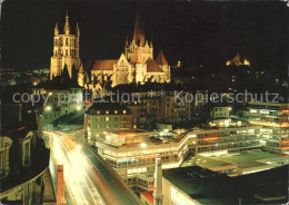 11694576 Lausanne VD De Nuit Cathedrale Et Le Pont Bessiere Lausanne - Other & Unclassified