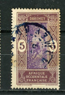DAHOMEY (RF) - T. COURANT - N° Yvert 61 Obli.  OBLITÉRATION RONDE - Used Stamps