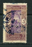 DAHOMEY (RF) - T. COURANT - N° Yvert 61 Obli.  OBLITÉRATION RONDE - Gebraucht