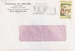 FLAMME  TEMPORAIRE   / N°  2963   83  BRIGNOLES - Mechanical Postmarks (Advertisement)