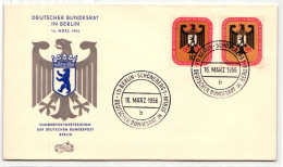Berlin 136-137 Als Ersttagsbrief #JN220 - Autres & Non Classés