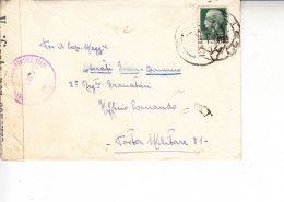 ITALIA 1941 - Per Ufficio Comando . P.M. 81 - Verificato Per Censura - Poststempel