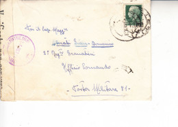 ITALIA 1941 - Per Ufficio Comando . P.M. 81 - Verificato Per Censura - Marcophilie