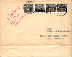 Berlin 42 Auf Brief Als Mehrfachfrankatur Portogerecht #JN267 - Sonstige & Ohne Zuordnung