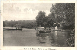 Halle Saale - Partie An Der Rabeninsel - Halle (Saale)