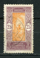 DAHOMEY (RF) - T. COURANT - N° Yvert 63 Obli.  OBLITÉRATION RONDE - Usados