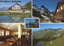 11691817 Engelberg OW Berghaus Jochpass Terrasse Teilansichten Engelberg - Autres & Non Classés